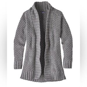 Patagonia Women's Textured Knit Cardigan - Gray